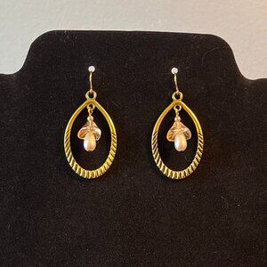 Handmade Chandelier Earrings - Faux Pearl